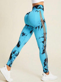 Legging TIE- DYE  detalhes lateral