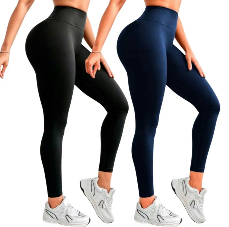 Kit 2 Calça Leggings Suplex Liso !