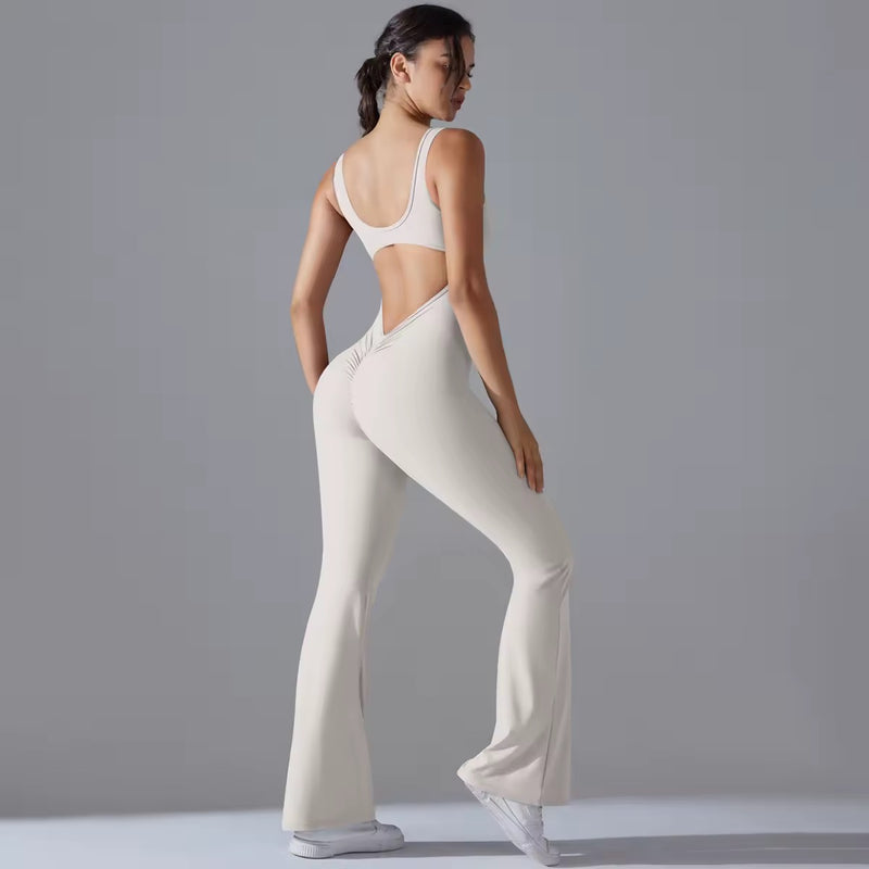 Macacão Flare Sexy Empina Bumbum