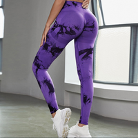 Legging Tie Dye Push Up para Academia Levanta Bumbum Cintura alta Poliamida Cores Exclusivas