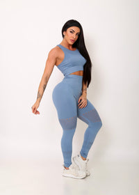 Conjunto sem costura yoga