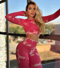 Conjunto Manga Longa Tie Dye!