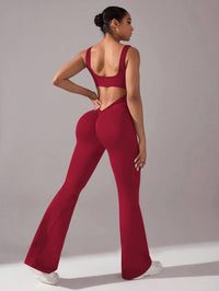 Macacão Flare Sexy Empina Bumbum