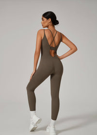 Macacão longo  fitness