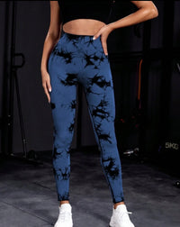 Legging Tie Dye Azul Marinho !