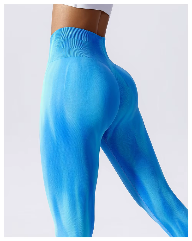 Legging 3D Azul Celeste