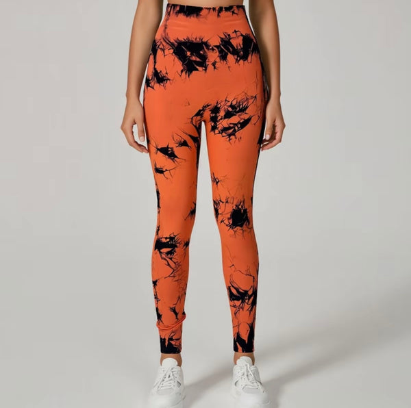 Legging Tie Dye Laranja 🍊