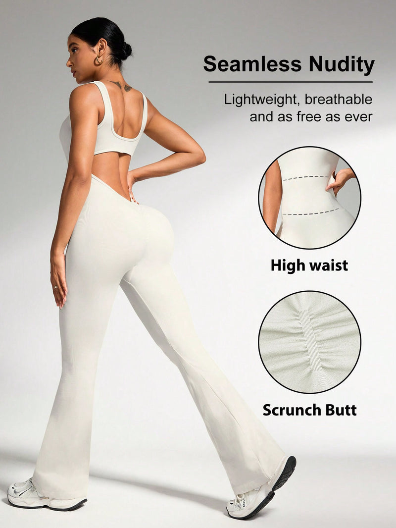 Macacão Flare Sexy Empina Bumbum