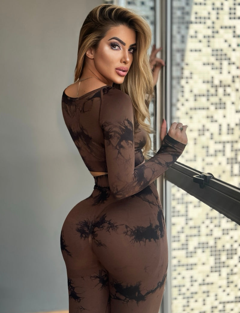 Conjunto Manga Longa Tie Dye!