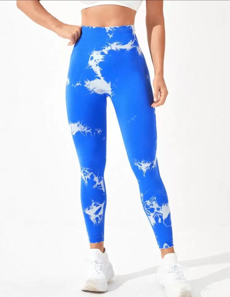 Legging Tie Dye azul WHITE