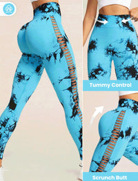 Legging TIE- DYE  detalhes lateral