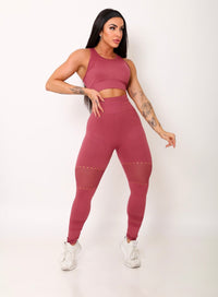 Conjunto sem costura yoga