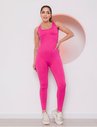 Macacão longo poliamida !