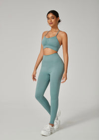 Conjunto top transversal legging empina bumbum🍑