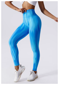 Legging 3D Azul Celeste