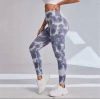 Legging Tie Dye Cinza WHITE
