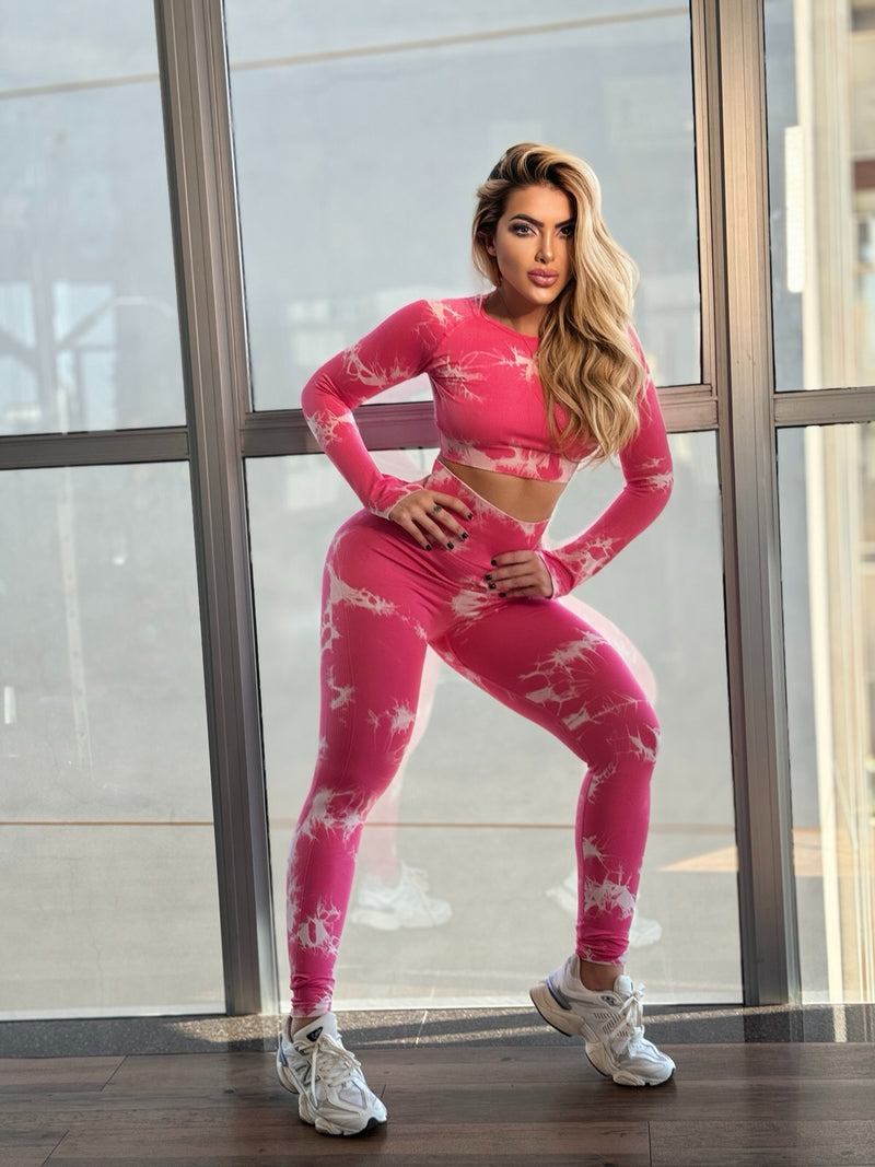 Conjunto Manga Longa Tie Dye!