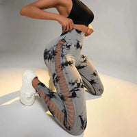 Legging TIE- DYE  detalhes lateral