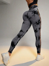Legging TIE- DYE  detalhes lateral