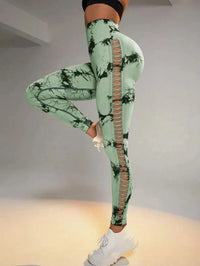 Legging TIE- DYE  detalhes lateral