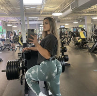 Legging Tie Dye- verde Militar