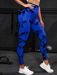Legging Tie- Dye azul Royal!