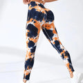 Legging Tie Dye  Laranja
