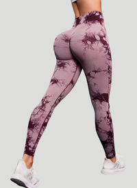 Legging Tie Dye Malva Empina Bumbum!🍑
