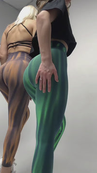 Calça Legging  3D Gradiente Empina Bumbum