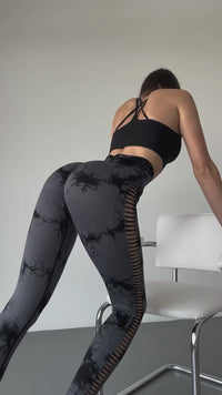 Legging TIE- DYE  detalhes lateral